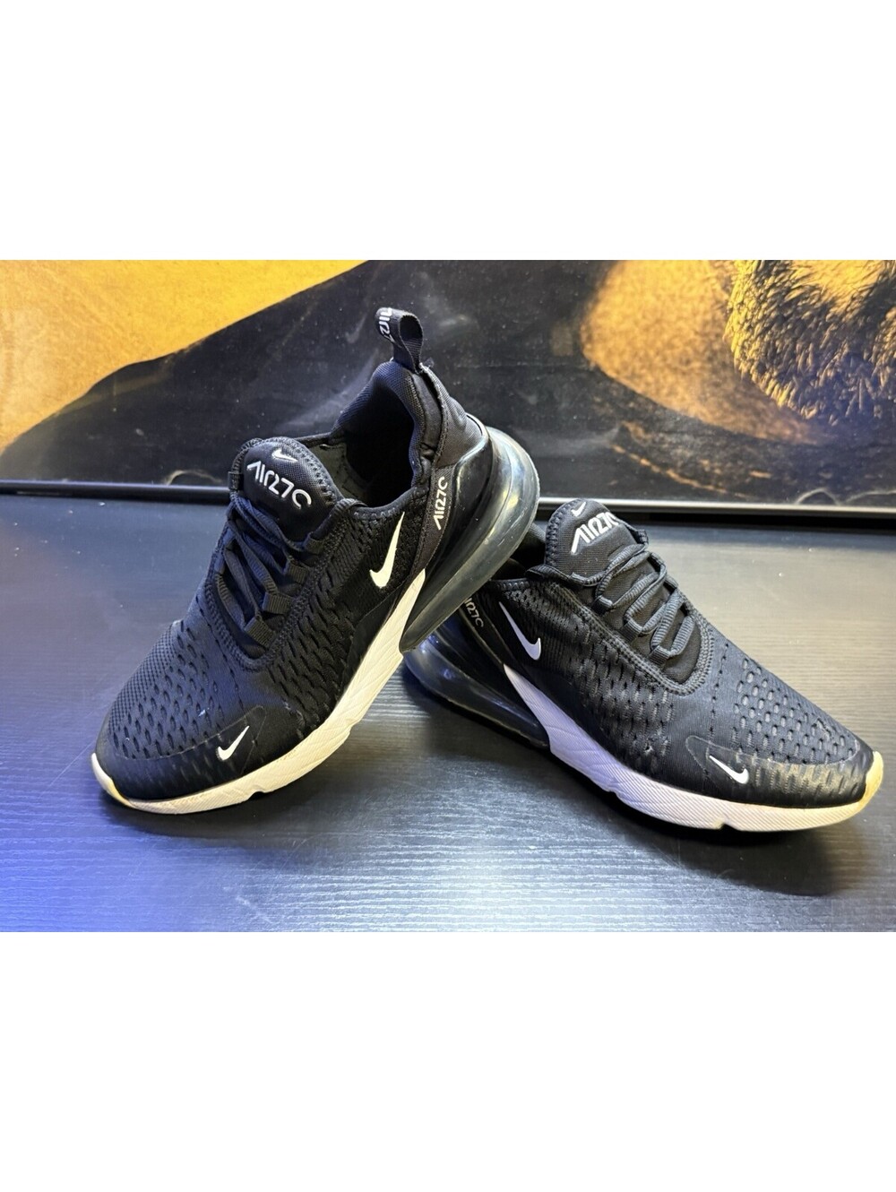 Nike Air Max 270 Women’s Size 8 Black White Anthracite AH6789-001